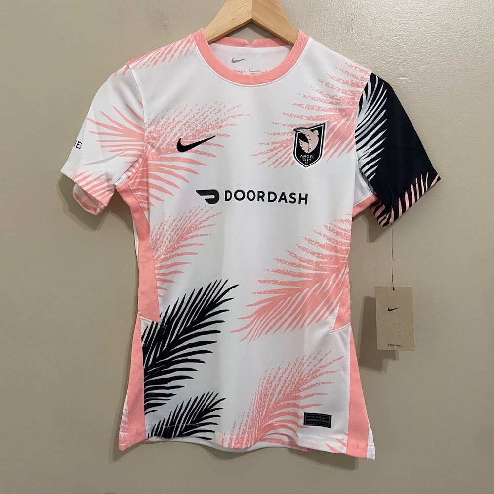 Nike MLS Los Angeles Angel City Soccer Jersey DV6902-101 Womens S $105 NEW